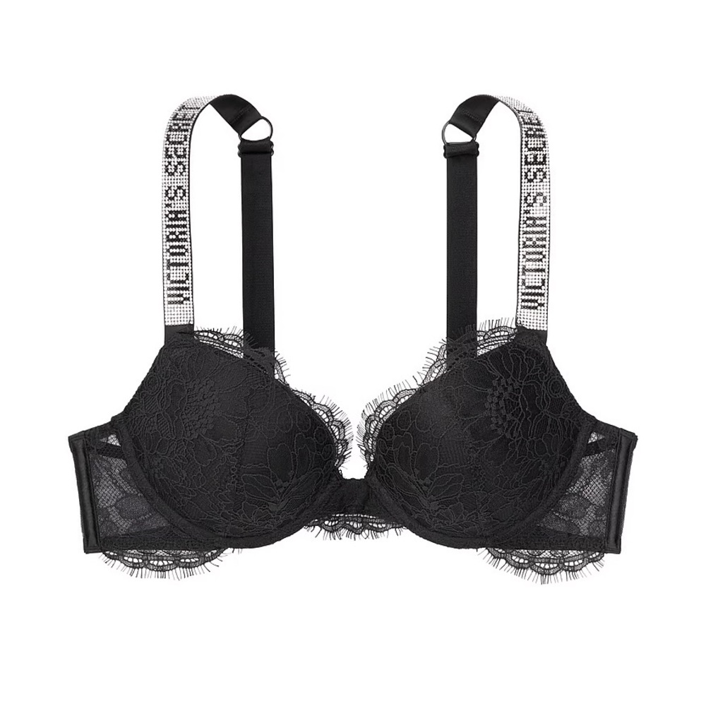 Victoria’s Secret Black Lace Push-up